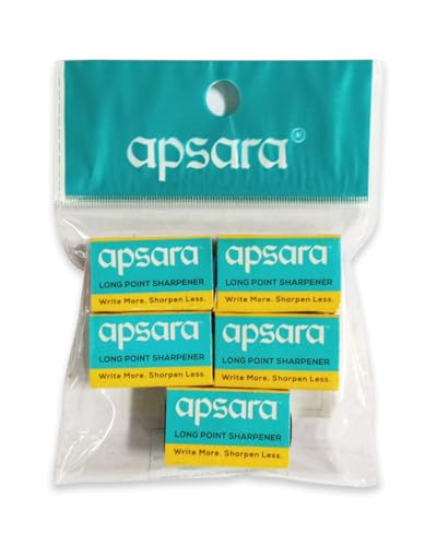 Apsara Long Point Sharpeners (5 piece pouch)