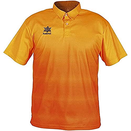 Luanvi Olimpia - Polo De Manga Corta, Niños, Naranja, 4xs