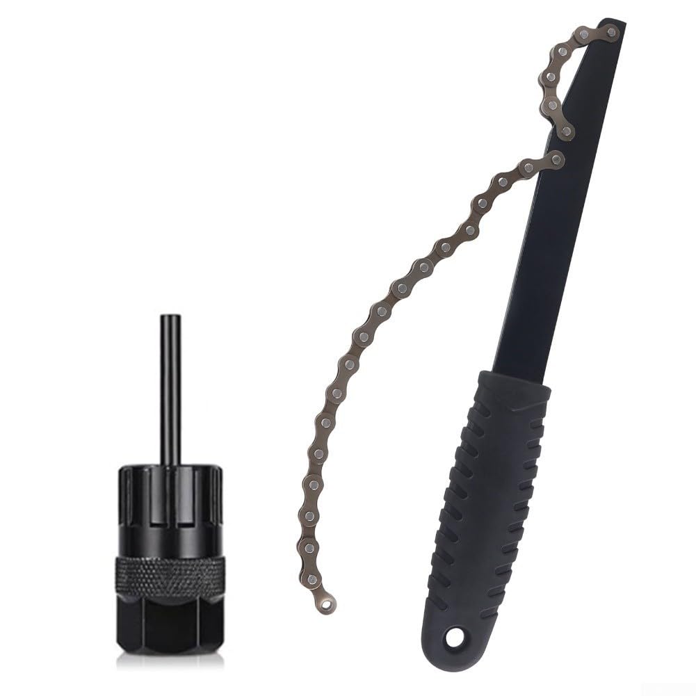 Attrezzo catena bici 7-10 velocità acciaio Breaker (nero 2) | Adatto a catene a 7-10 velocità, struttura in acciaio robusto, facile rimozione delle maglie, design compatto