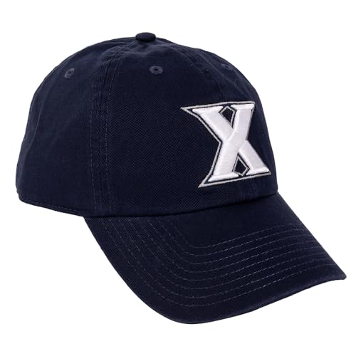 Gorra Bordada Ajustable Azul Xavier University miniatura 1