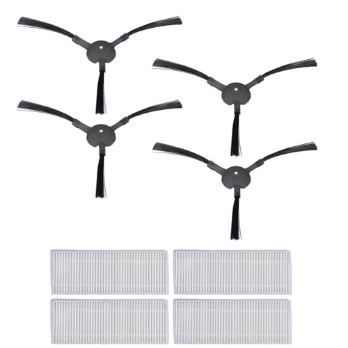 Sweeper Replacement Set with Side Brush Filter and Scraper for M210 M210S M213 M210B M213S K2 K3 K4 Vacuum Cleaner