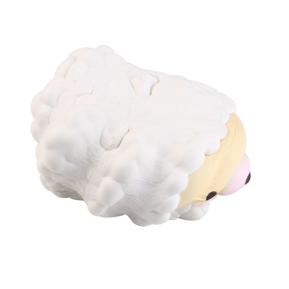 Anboor Squishies Panda Egg Jumbo Squishy Slow Rising Squeeze Toys Geurende Kawaii Squishies Animal Toy voor kinderen Volwassenen 1 stuk (wit
