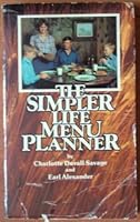 The Simpler life menu planner B00072WUTK Book Cover