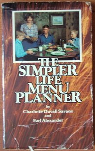 The Simpler life menu planner B00072WUTK Book Cover