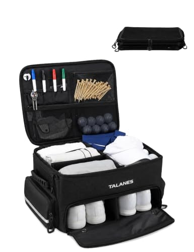 2-Layer-Golf-Trunk-Organizer-with-Ventilated-Shoe-Pockets 2-Layer Golf Trunk Organizer with Ventilated Shoe Pockets - Image 1