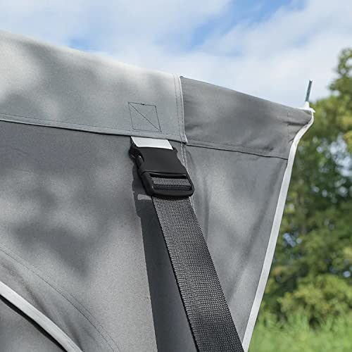 ProPlus 361728 Abspannset Abspannband 2 x 3 Meter mit Erdankern für Vorzelt Markise Wohnmobil Wohnwagen