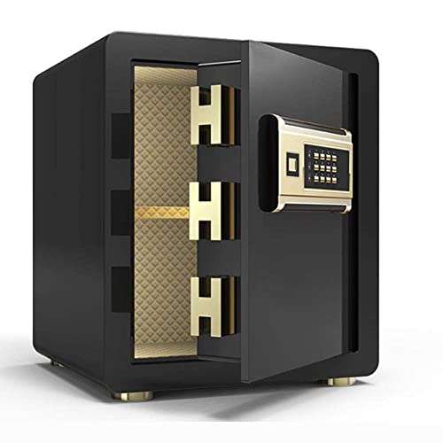 CLSDRZC, Fireproof Depósito Impermeable Seguridad electrónica Digital Seguridad de Acero sólido Gabinete Seguro S para Documentos de identificación, Documentos A4, computadoras portátiles, Joyas 36