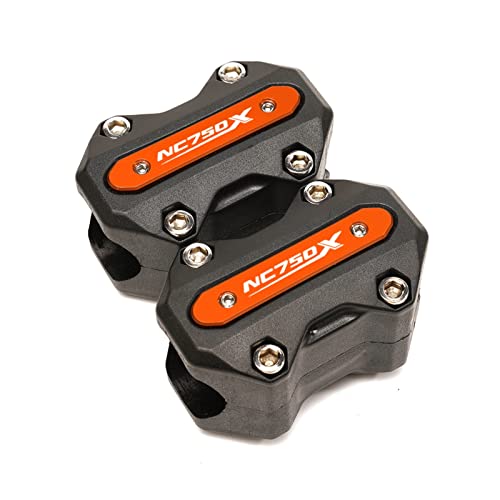 Pare-chocs NC750X orange évitez les rayures de chute sur votre CB500X