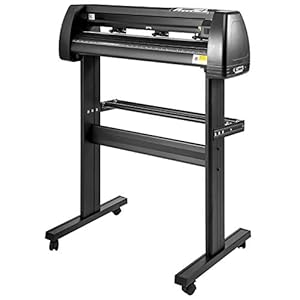 VEVOR 720mm vinyl snijplotter 28 inch plotter machine 3 messen vinyl snijplotter folie plotter folie printer professionele plotter snijden met Signmaster software met standaard voor borden papierinvoer