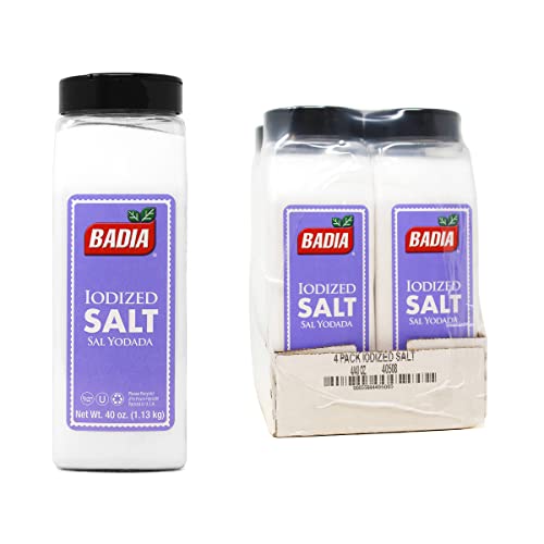 Badia Iodized Salt, 40 Ounce (Pack Of 4) #TOP23