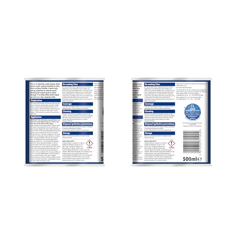 Rustins Quick Dry Outdoor Clear Varnish 500ml Satin