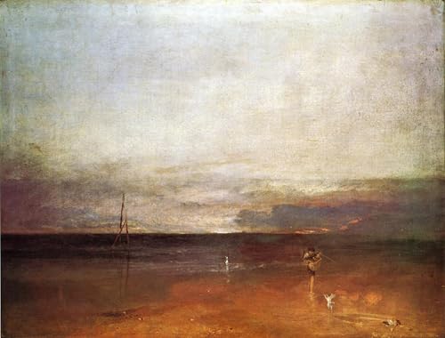 Póster artístico de la Baia de Turner ideal para decorar la pared de un dormitorio principal