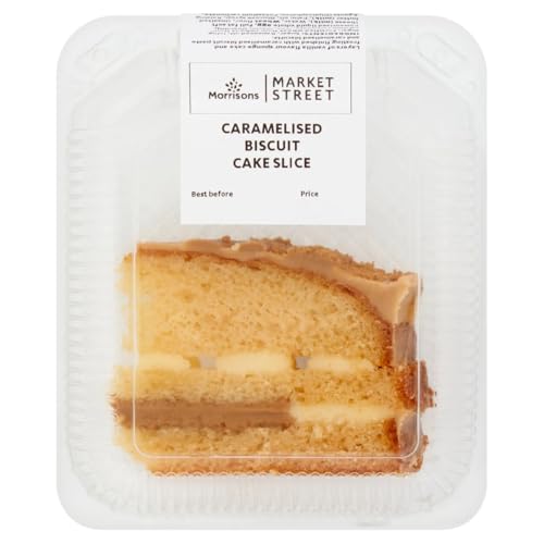 Morrisons Cake Shop Caramelised Biscuit Cake Slice