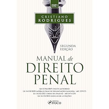 Capa do livro MANUAL DE DIREITO PENAL - 2ª ED - 2021
