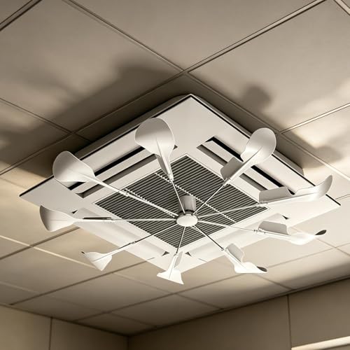 Déflecteur de sortie d'air de plafond climatisation centrale Sharplace maison - 5