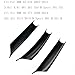 CHUANGHUI 3PCS Car Door Handle Cover Fit for BMW X5 E70 F15 F85 2007-2018, X6 E71 F16 F86 2008-2019 Interior Door Pull Handles Protective Decorate Covers (E70 E71 Black)