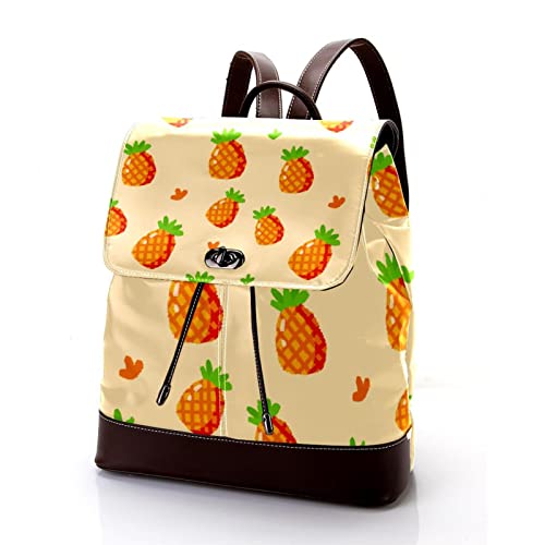 Sac à dos ordinateur portable mignon motif ananas imprimé multicolore - 3