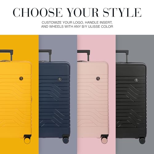 Bric's B|Y Ulisse Checked Luggage with Spinner Wheels – Expandable Lightweighted Hard Shell Suitcase, TSA Combination Lock - Removeable Wash Bag Included - 28 Inch, Pearl Pink by Bric's - Used condition - Image 6
