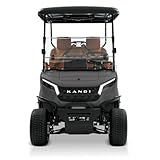 Kandi America Goat 2P Electric Golf Cart with 5,000W Motor, 48V Lithium Battery, Yoke Steering, Advanced Suspension, and Hydraulic Brakes β Eco-Friendly & Powerful for On-Road and Off-Road Adventures