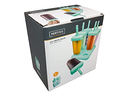NERTHUS FIH 434 6 stampi per Gelati con Vassoio, PP - immagine 3