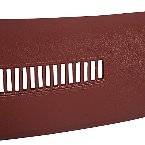 Hecasa Molded Dashboard Compatible With 1988-1994 C1500 C2500 C3500 Pickups/K1500 2500 3500 Chevy Suburban Yukon, 1992-1994 Blazer Dash Cover Cap Overlay (Garnet) #TOP3