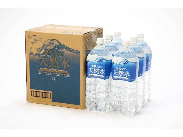 Amazon.co.jp: ソーケンビバ 奥秩父の天然水 2Lx6 : 食品・飲料・お酒