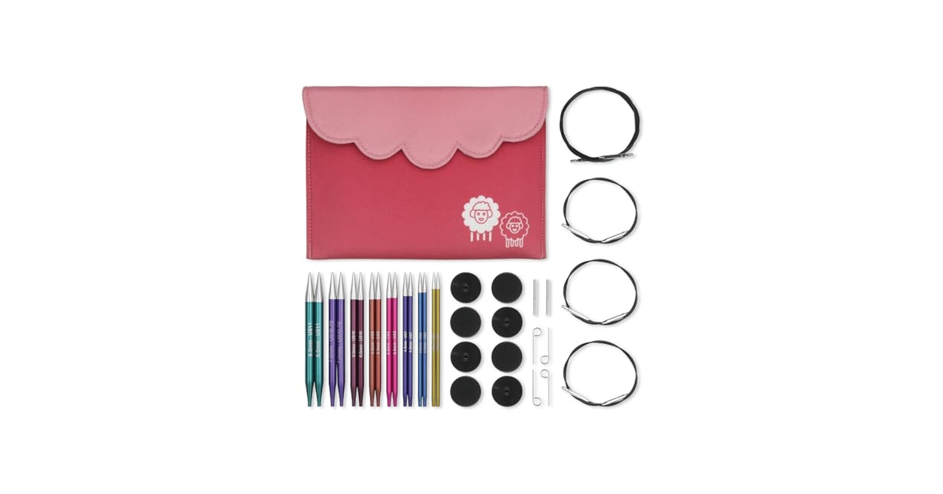 Amazon.com: KnitPro Zing Deluxe Interchangeable Needles Set
