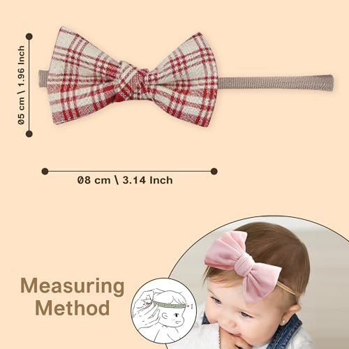 Image of POLKA TOTS Baby Hairbands for Kids Girl | Cute Stretchable Hair Bands for Baby Girls | Kids Hair Accessories | Elastic Infant Hairband | Toddler Hair Clips (Pack of 10)