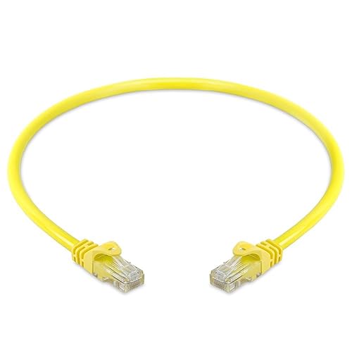 Vista 130 de Cmple - Cable de red LAN CAT 6 500MHz UTP ETHERNET - 100 FT Azul