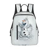 [ZOOKISS] オラフ アナと雪の女王(2) リュックサック アニメ バックパック おしゃれ 大容量 軽量 通学 旅行 多機能 男女兼用 お祝い プレゼント リュック