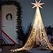 Glooglitter Christmas Indoor Lighted Nativity Scene Set 9.8 ft Large Holy Family Set with LED Lights Jesus Christmas Decoration Indoor Outdoor Signs for Xmas Party Easter Home Decor