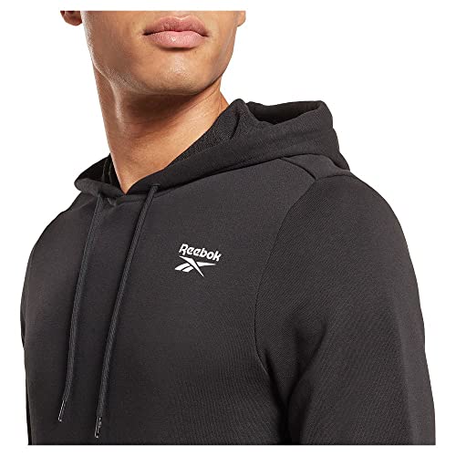 Reebok Logo sur la Poitrine Gauche Sweatshirt à Capuche Homme - vue 5
