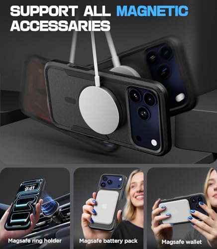 Coque iPhone 17 Max MobNano DBM protection noire anti-glisse - 2