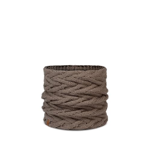 Buff Braga de cuello Knitted & Fleece Mujer Adulto, Frio