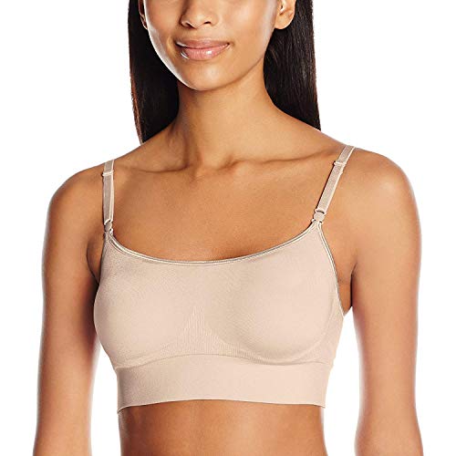 Warner's Women's Easy Does It No Dig Wire-Free Bra, Butterscotch, M