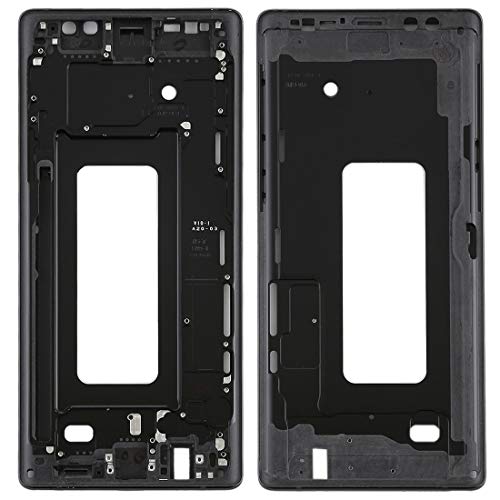 Cadre LCD Bezel Note9 noir boîtier avant rigide anti-déformation