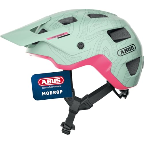 ABUS MTB-Helm MoDrop - robuster Fahrradhelm mit guter Belüftung für...