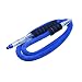 Hookah Hose Shisha Hose Washable Plush Hookah Pipe 6ft with Mini Ice Bag Detachable Mouth Tip Smoke Hose Hookah Shisha Pipe for Hookah Accessories (Blue)