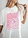 Breast Cancer Shirts for Women: Oversized Breast Cancer Awareness Shirt Pink Ribbon Tee Cancer Survivor Graphic Tops
