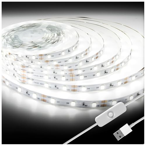 Tira LED Blanca 6.56ft 6500K Flexible USB DAYBETTER miniatura 1