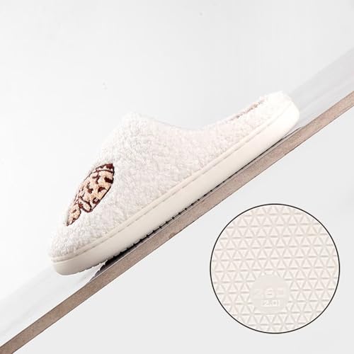 Image of Cherry Slippers for Women Men Fruit Shoes Cute Memory Foam Soft Winter Warm Indoor Outdoor Slippers