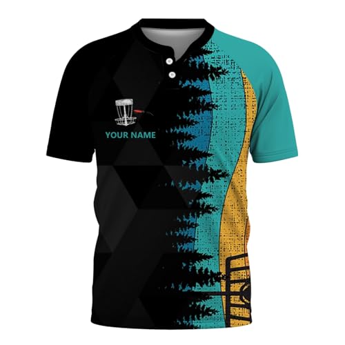 Custom Disc Golf Jerseys with Name - Men & Women