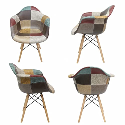 Amazon｜【WNJAPAN】イームズ チェア パッチワーク DAW Eames