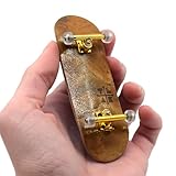 Teak Tuning 32mm Pro Fingerboard Complete - Fully Assembled with Pro Level Components - Pro Shaped Wooden Deck (32x97mm), UltraSpin Bearing Wheels, Prodigy Gen2 Trucks - Cloud Nine