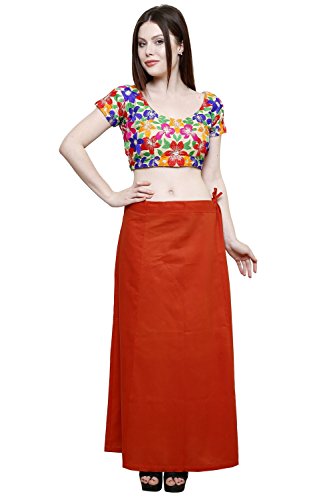 Image of Pistaa combo of 3 Women's Cotton Best Indian Readymade Inskirt Saree petticoats