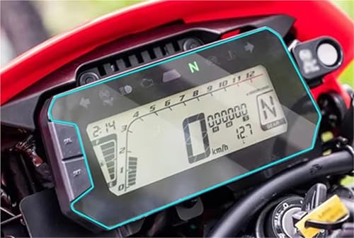 Écran protecteur moto CRF300L sans reflets ni rayures de clés