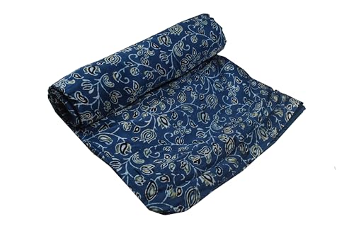 Image of Ethnics of Kutch Women's Ajrakh Modal Silk Natural Dye Hand Block Print Unstitched Kurta Fabric (For Lenght - Refer Bullet Point Below)