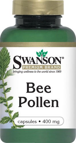 Swanson Bee Pollen 400 Milligrams 100 Capsules