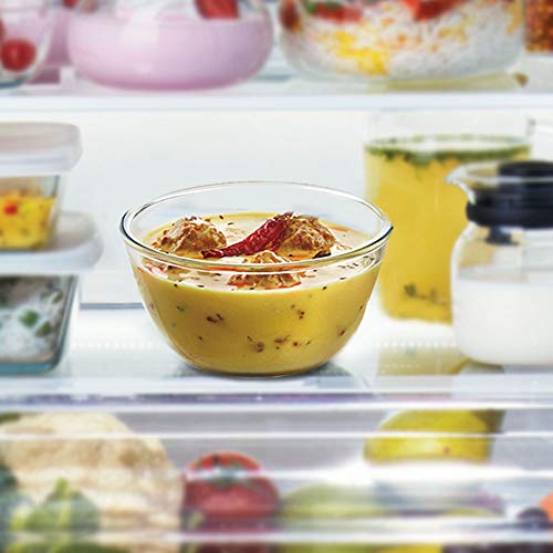 Borosil IH22MB12021 Glass Mixing Bowl Set
