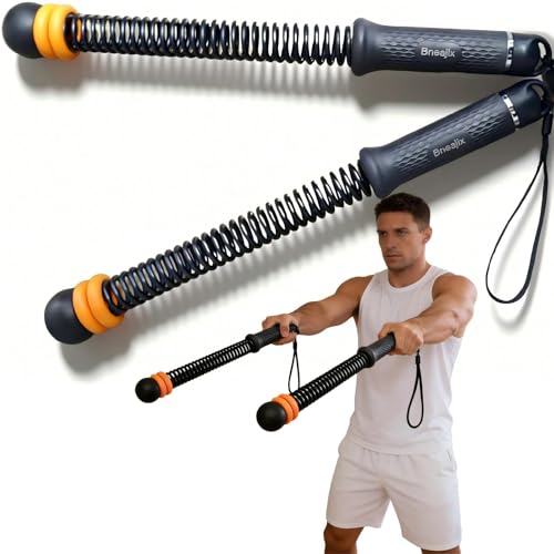 Bneajix Quiet Exercise Rope, Ropeless Battle Rope for Home Gym, Portable Cordless Battle Ropes, Perfect for Apartments, Gentle on Neighbors, Strength & Low-Impact Cardio for HIIT, Easily Start Fitness
